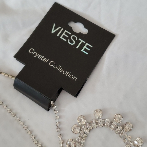 New Vieste Crystal Collection Elegant Necklace - Picture 6 of 7